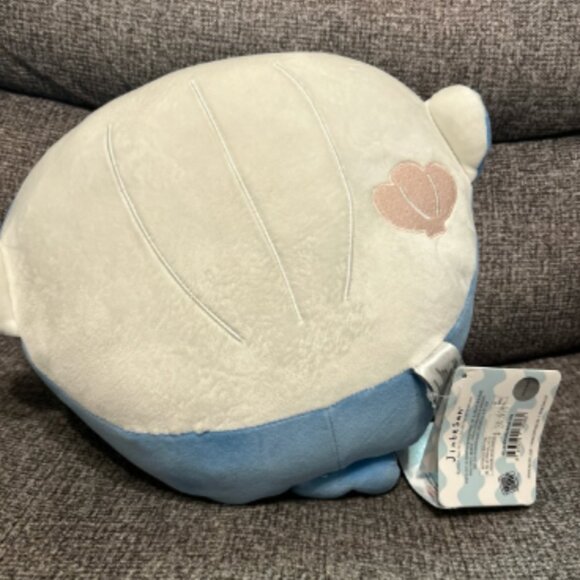 NWT San-X Jinbesan Super Mochi Stuffed Toy Plush Whale Shark 12” - Picture 2 of 3